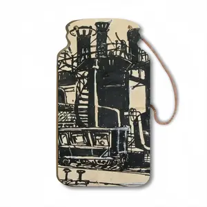 Gas Works Wall Bottle Decoration (Wooden)