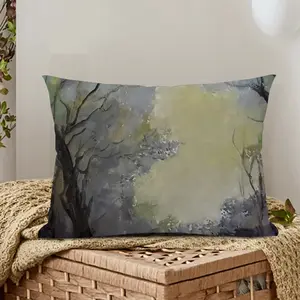 Early Morning Autumn Sun Polyester Pillow (Rectangle, Multi-Size)