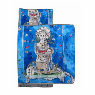 Madonna With Opened Mouth Toddler Nap Mat