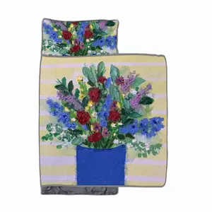 Blue Vase Toddler Nap Mat