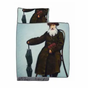 Rabbi From Old Galicia Toddler Nap Mat