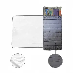 White Asparagus Toddler Nap Mat