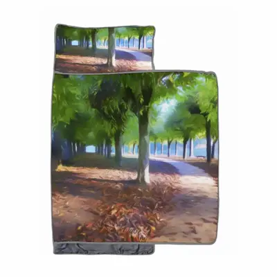 Waterfront Trees Alley Toddler Nap Mat