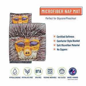 Monkey - Watercolor Animals Wild Interior Decor Gift Ideas Design Asian Toddler Nap Mat