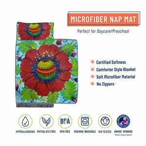 Flower Planet Toddler Nap Mat