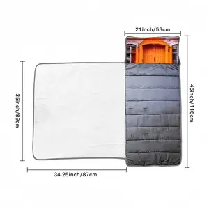 Orange Entrance Toddler Nap Mat