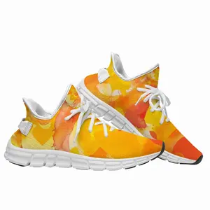 Men Mango Sorbet Woven Training Shoes