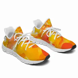 Men Mango Sorbet Woven Training Shoes