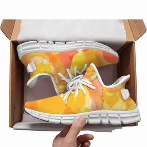 Men Mango Sorbet Woven Training Shoes