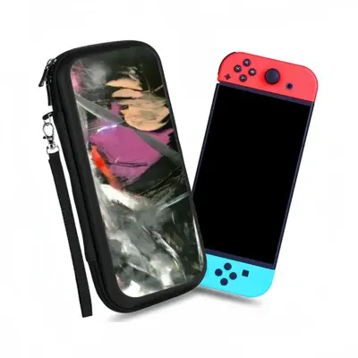 Black Rose Nintendo Switch Storage Bag