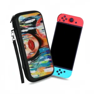 Summer Rain Nintendo Switch Storage Bag