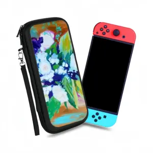 Peonies And Irises Nintendo Switch Storage Bag