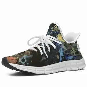 Men Swirling Fish Woven Training Shoes