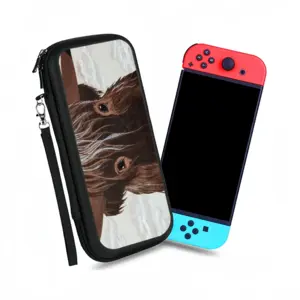 Bull - Red Bull Taurus Animals Buffalo Wild Nintendo Switch Storage Bag