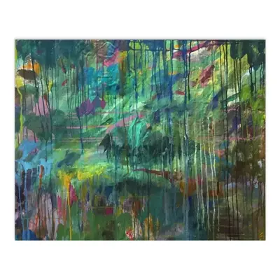 Costarica #4 (Rainforest) Digital Painting (Horizontal)