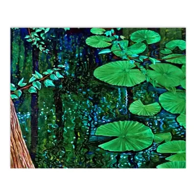 Swamp Water Digital Painting (Horizontal)