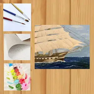 Sailing Digital Painting (Horizontal)