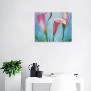 Calla Lilies Digital Painting (Horizontal)