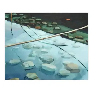 Pool Digital Painting (Horizontal)