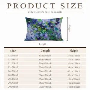 Infinite Garden #13 Polyester Pillow (Rectangle, Multi-Size)