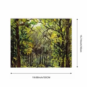 Botanical Garden In Moscow Digital Painting (Horizontal)