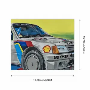 Peugeot 205 Digital Painting (Horizontal)