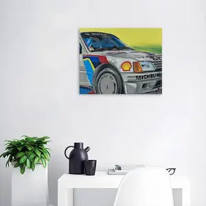 Peugeot 205 Digital Painting (Horizontal)