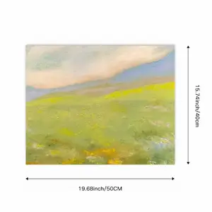 Flower Field Digital Painting (Horizontal)