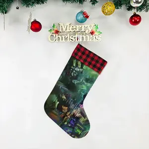 Green Spaces Christmas Gift Socks