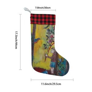 Angel Of Forest Christmas Gift Socks