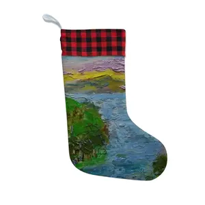 River Christmas Gift Socks