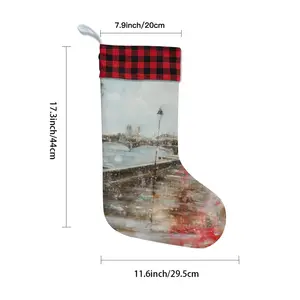 Afternoon In Paris Christmas Gift Socks