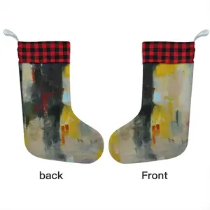 Yellow Reflect Christmas Gift Socks