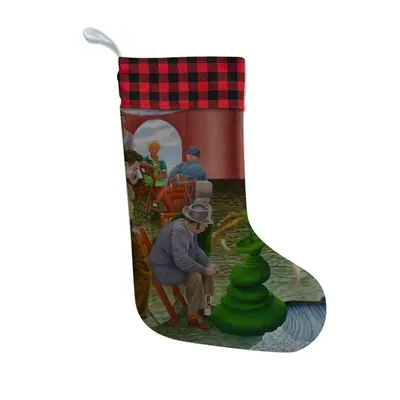 Along The Border Of Dream Christmas Gift Socks