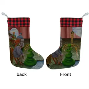 Along The Border Of Dream Christmas Gift Socks