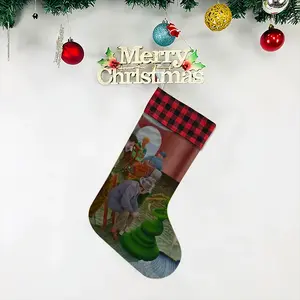 Along The Border Of Dream Christmas Gift Socks