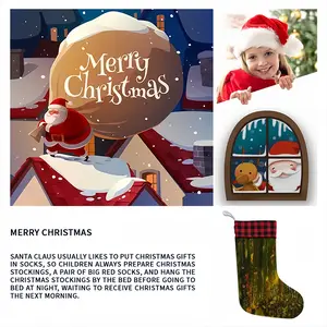 Cellular Universe M Christmas Gift Socks