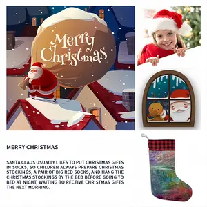 World Of Red Christmas Gift Socks