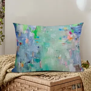 Sea Of Glass #5 Polyester Pillow (Rectangle, Multi-Size)