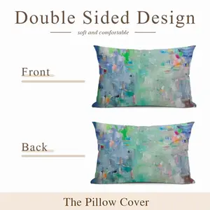 Sea Of Glass #5 Polyester Pillow (Rectangle, Multi-Size)