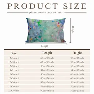 Sea Of Glass #5 Polyester Pillow (Rectangle, Multi-Size)