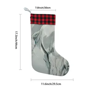 Grey Horse Christmas Gift Socks