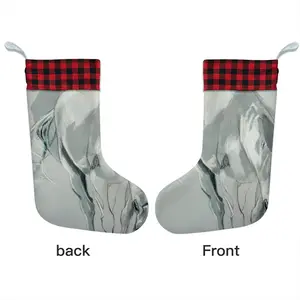 Grey Horse Christmas Gift Socks