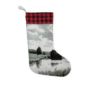 By The River Christmas Gift Socks