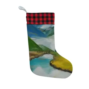 Beauty Of Lake Christmas Gift Socks