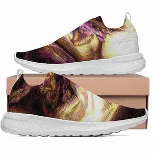 Men Fire Dragon Laceless Popcorn Shoes