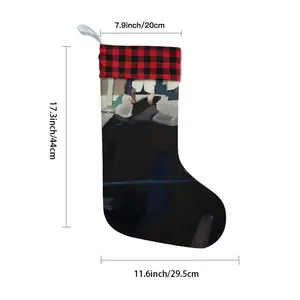 Black Christmas Gift Socks