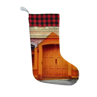 Orange Entrance Christmas Gift Socks