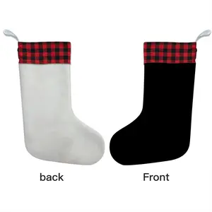 White Lines Christmas Gift Socks