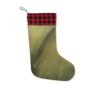 Green Landscape No6 Christmas Gift Socks